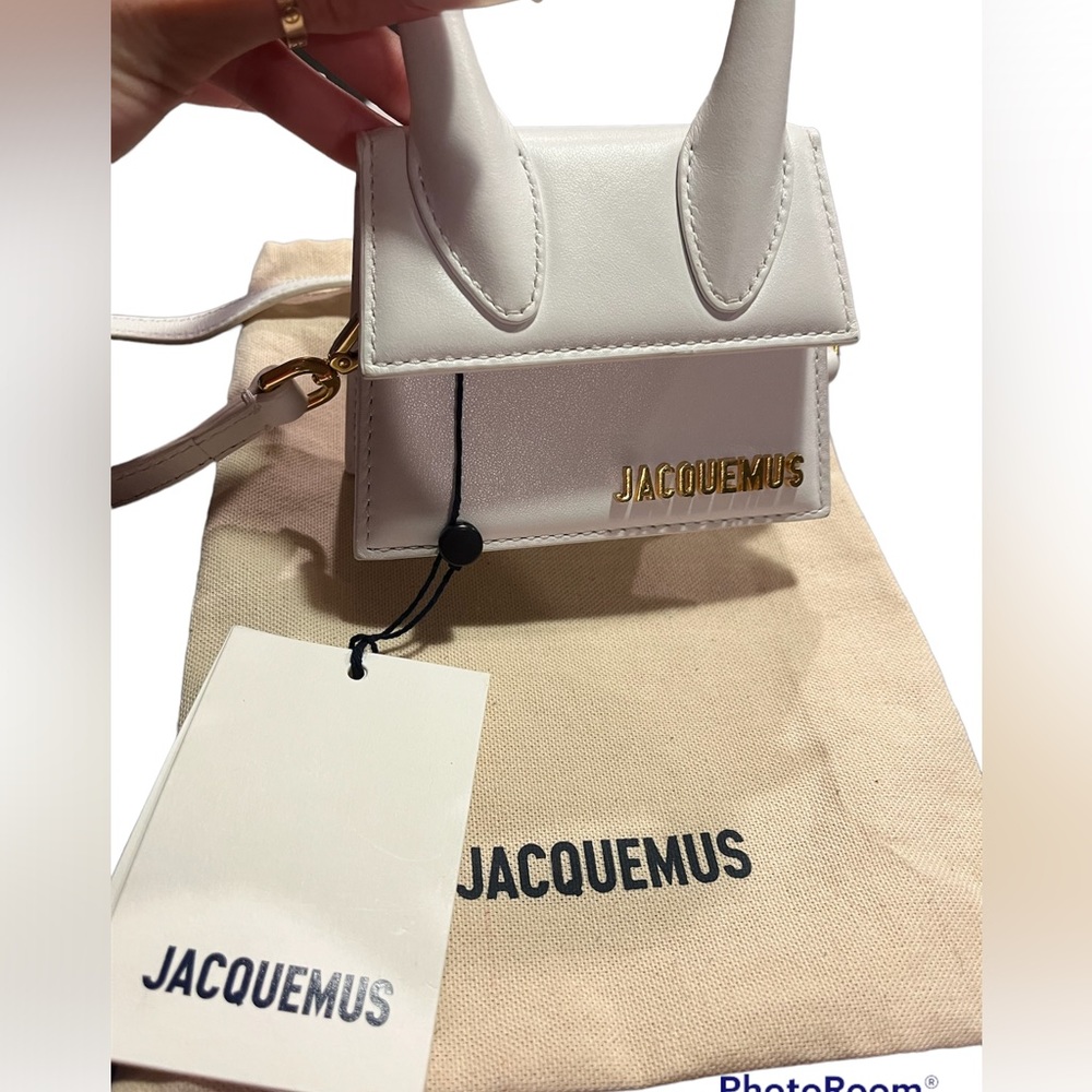 Jacquemus Le Chiquito Logo-Plaque Mini Tote Bag